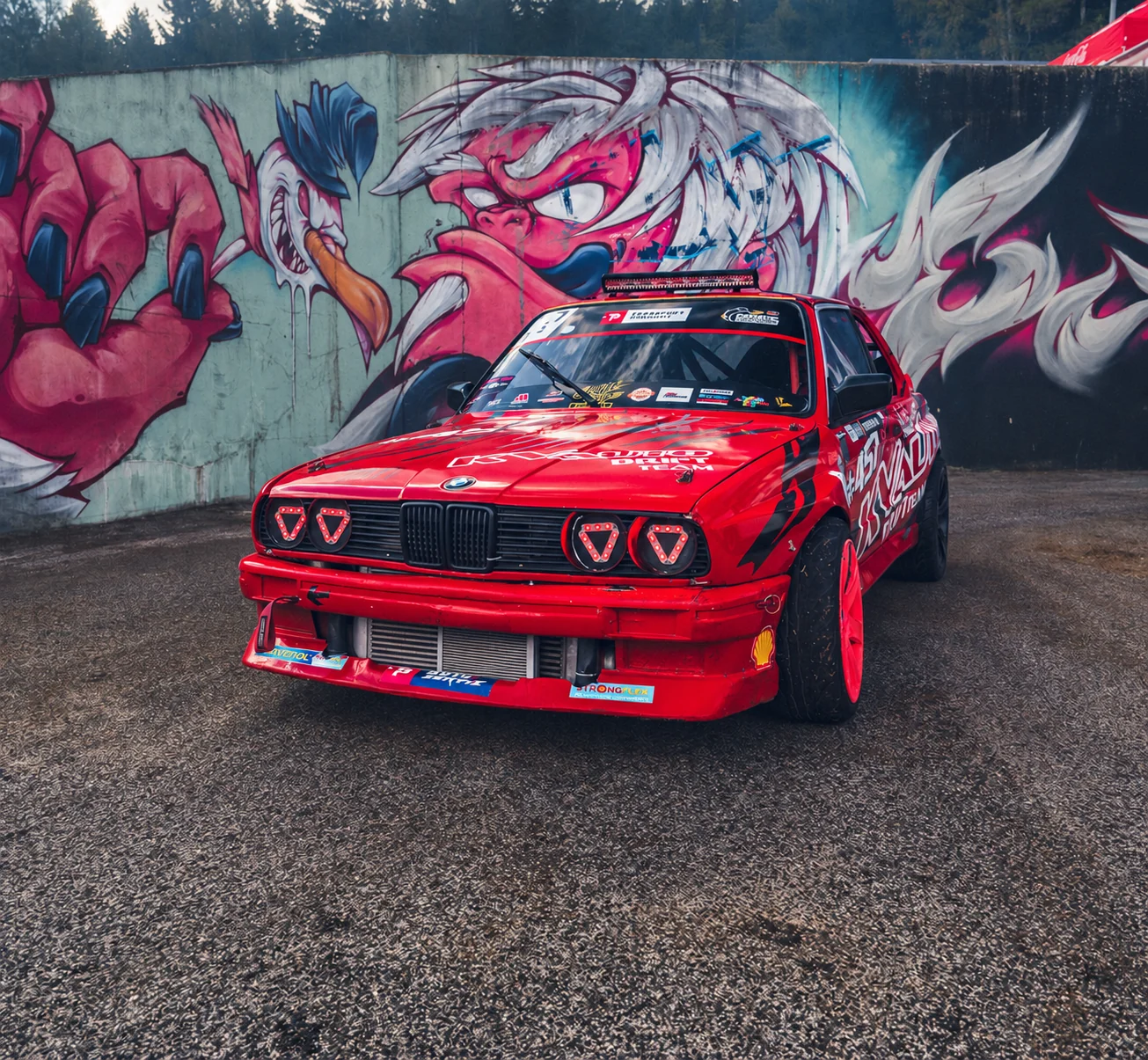 Driftové BMW E30 z archivu KV Auto